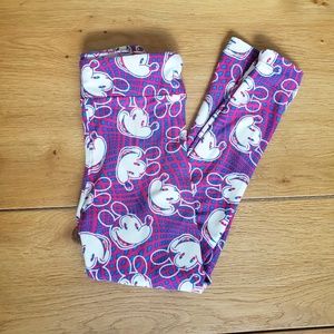 LuLaRoe Bottoms - *4 for $25 Sale!* Mickey Pink Lularoe Leggings LuLaRoe Bottoms - *4 for $25 Sale!* Mickey Pink Lularoe Leggings